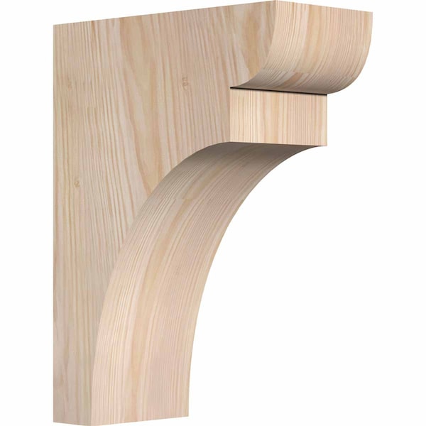 Ekena Millwork Yorktown Smooth Corbel, Douglas Fir, 5 1/2"W x 12"D x 16"H COR06X12X16YOR00SDF - main